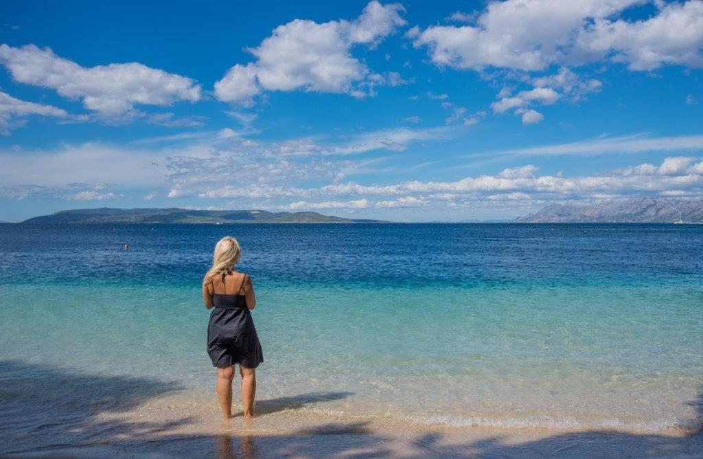 Apartment Beach Makarska Bagian luar foto