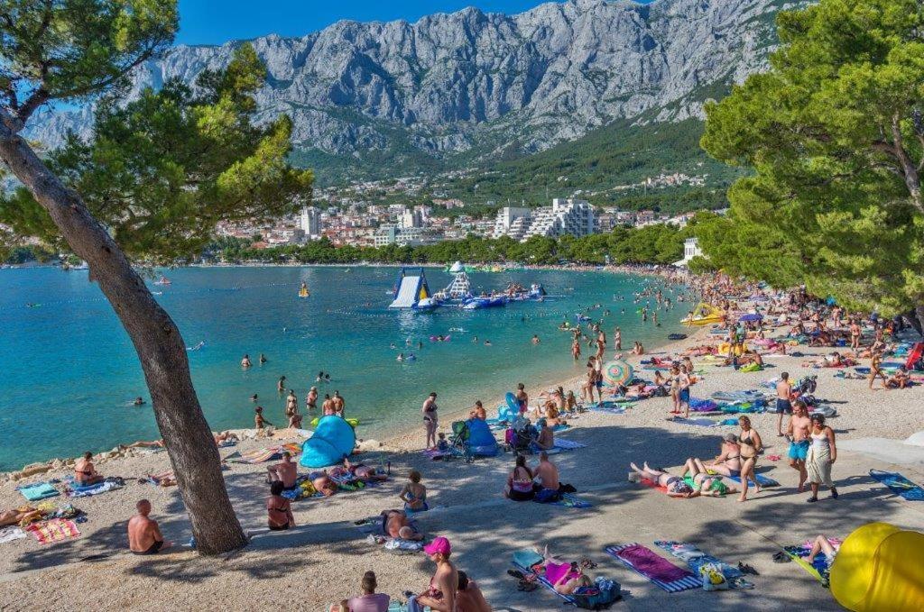 Apartment Beach Makarska Bagian luar foto